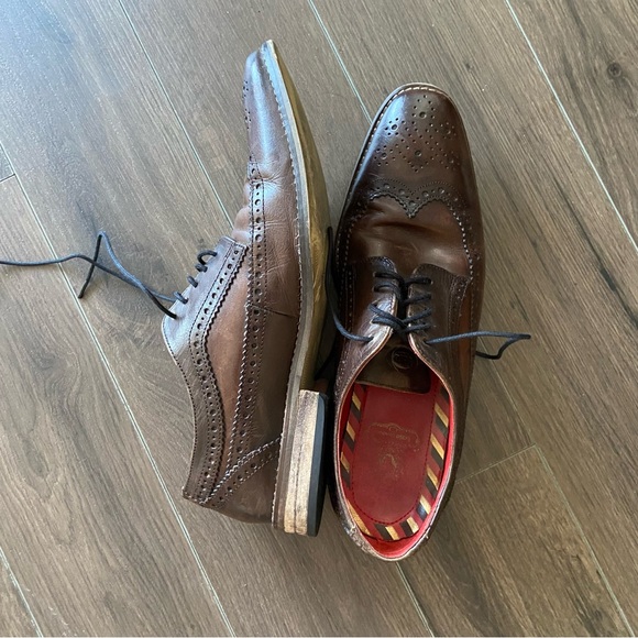 Base London Bro MTO Shoes Brown Men’s - Picture 1 of 8